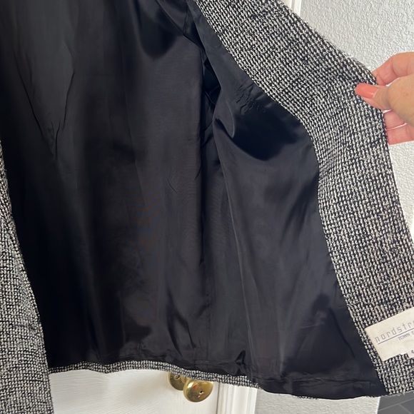 Beautiful tweed jacket middle arm sleeves size 4 - Picture 7 of 10